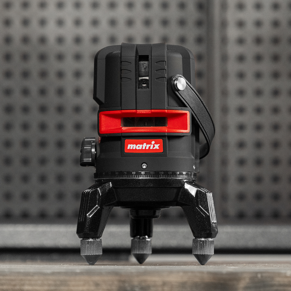 Лазерный уровень ML 05 Red, 20 м, 635 нм, резьба 5/8" Matrix