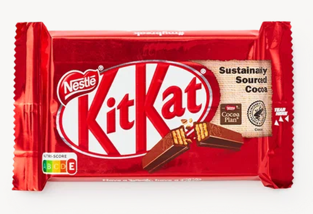 Шоколад Nestle KitKat Кит Кат молочный плитка 41,5г. (68руб./шт.) (24шт./кор.) (Германия) ООО ГЛОБАЛ