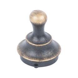 UUL-A01T 60W-E27 IP44 BRONZE Светильник уличный. под лампу Е27. Архитектурный напольный. Цвет корпуса бронзовый. TM Uniel