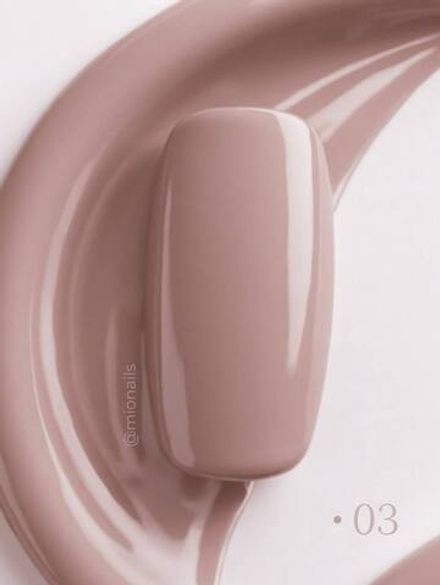 Гель MIO NAILS  "ICE CREAM GEL" - COFFEE № 03 , 13 гр