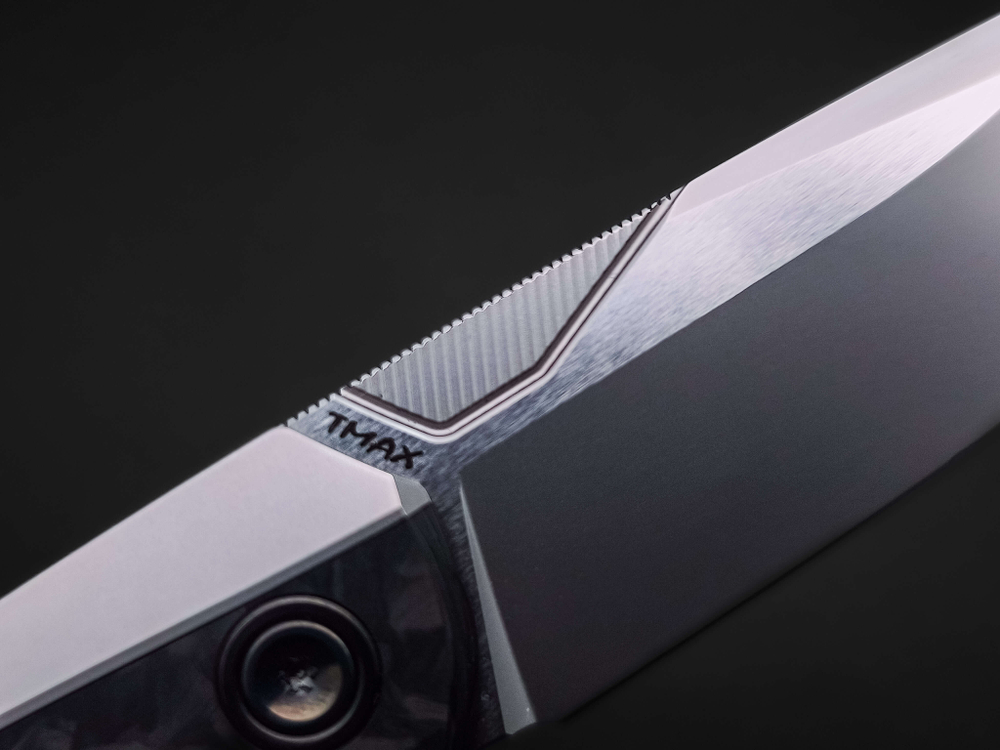 Складной нож DUKE [Tmax Beadblast Black Carbon]