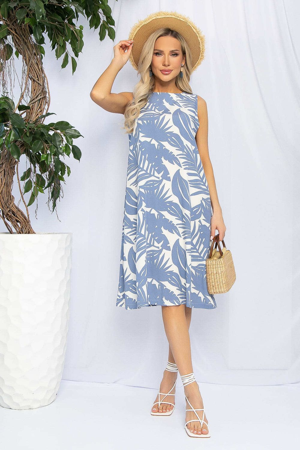 Платье Тайгета (голубое) П13247-25М LT Collection