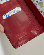 Кошелек 017 12 красный