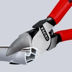 Кусачки боковые для пластмассы 125 мм Knipex 72 02 125