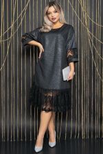 Платье Камея (черное) П12001 LT Collection