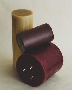 Декоративная свеча Zara Home, 7х7.3х7.3 см, бумага, 6339/065