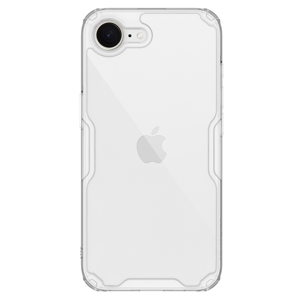 Прозрачный усиленный чехол от Nillkin для iPhone 16e, серия Nature TPU Pro Case
