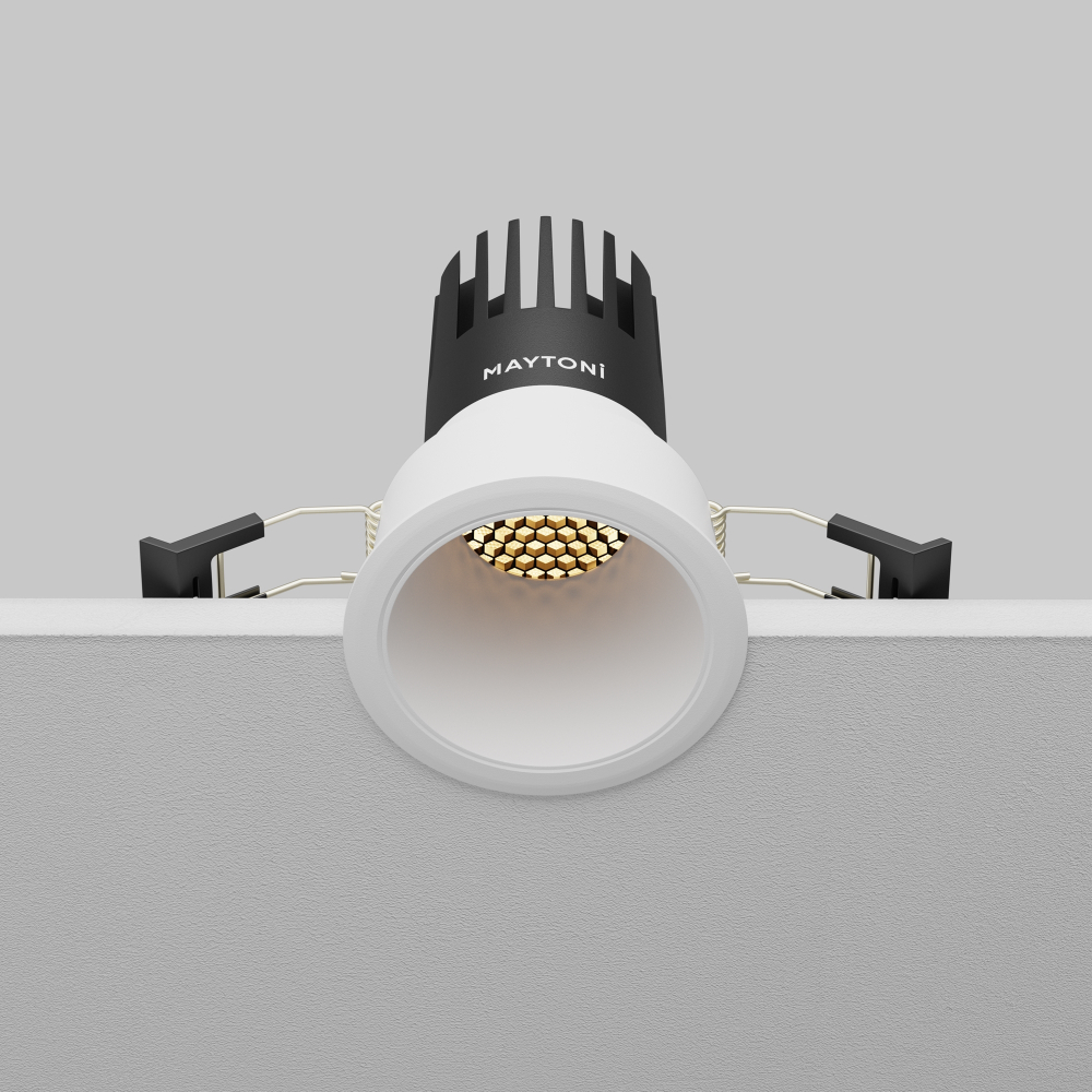 Встраиваемый светодиодный светильник Maytoni Dip DL116-10W-2.7K-W