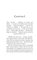 Three Men in a Boat (To Say Nothing of the Dog)