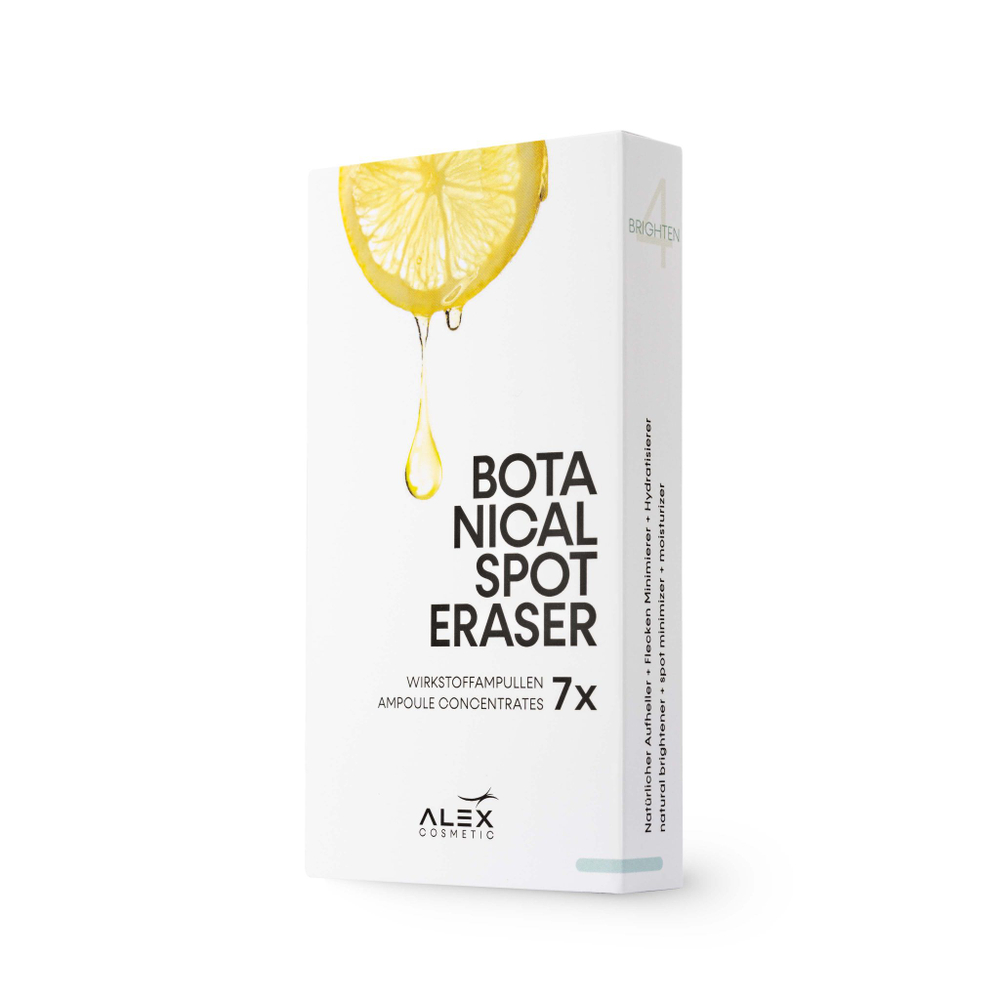 Botanical Spot Eraser — Осветляющие ампулы-концентрат от пигментации, 7x1.5 мл