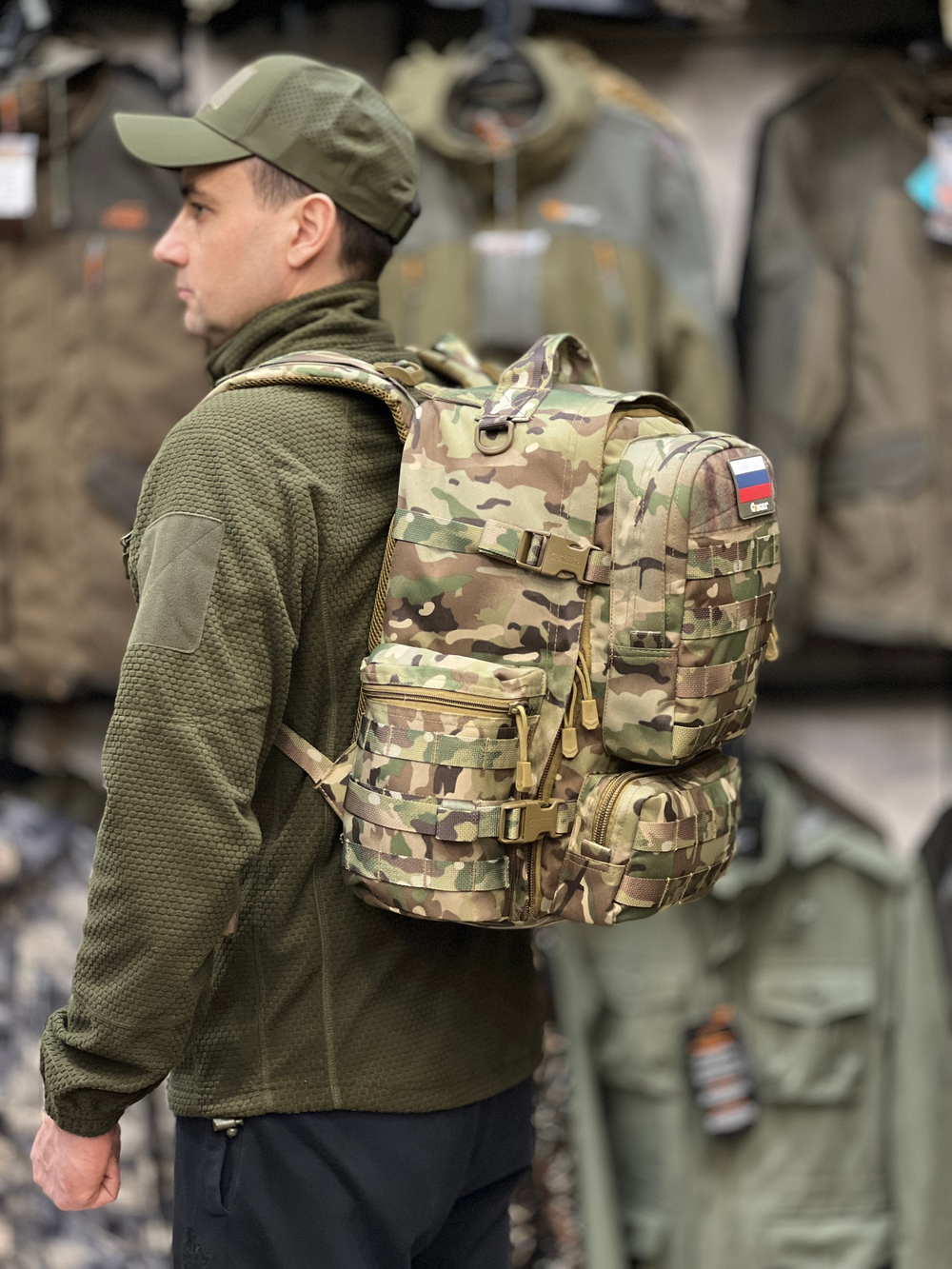 Рюкзак штурмовой Gongtex 35 л Мультикам Cordura