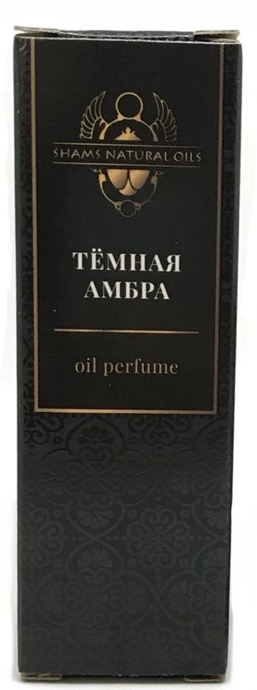 Масляные духи Shams Natural oils Тёмная амбра, 3 мл