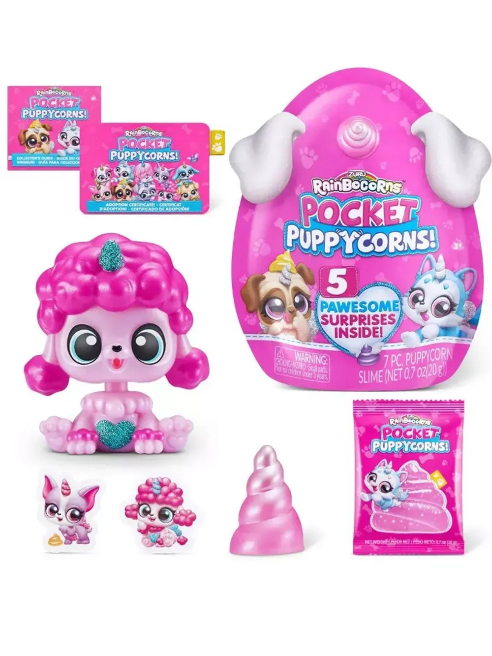 Фигурка сюрприз Rainbocorns Puppycorn 9285 в пакете