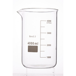 Стакан лабораторный низкий, 4000 мл