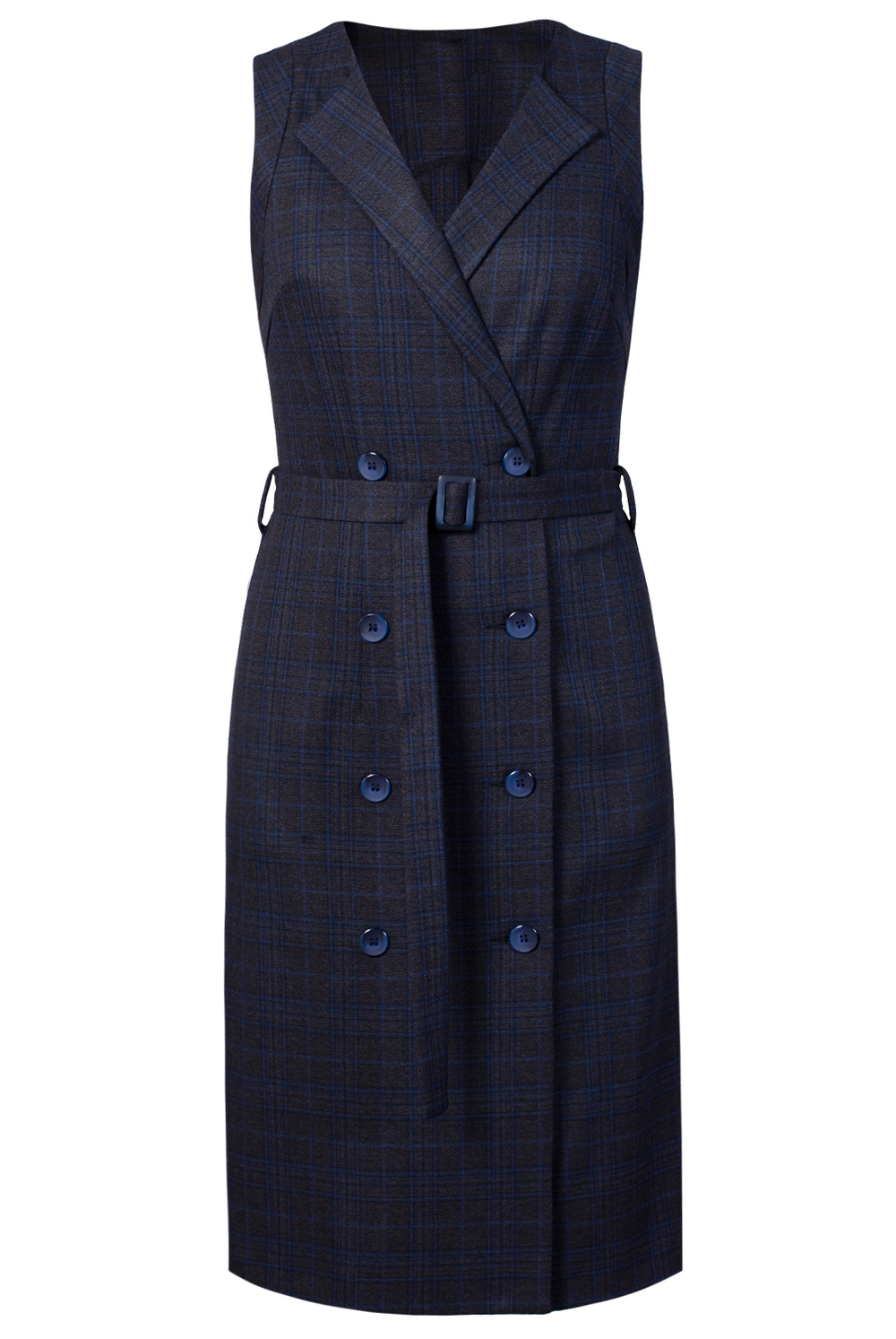 Сарафан женский 2654ЛЕ, клетка #406Кг082654ЛЕ