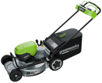 Газонокосилка аккумуляторная Greenworks LM221S Арт. 2519407, OPTIMUSTM, 82V, 56см, самоходная, бесщеточная, без АКБ и ЗУ