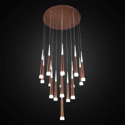 Citilux Вегас CL227163 LED Люстра каскадная Коричневая