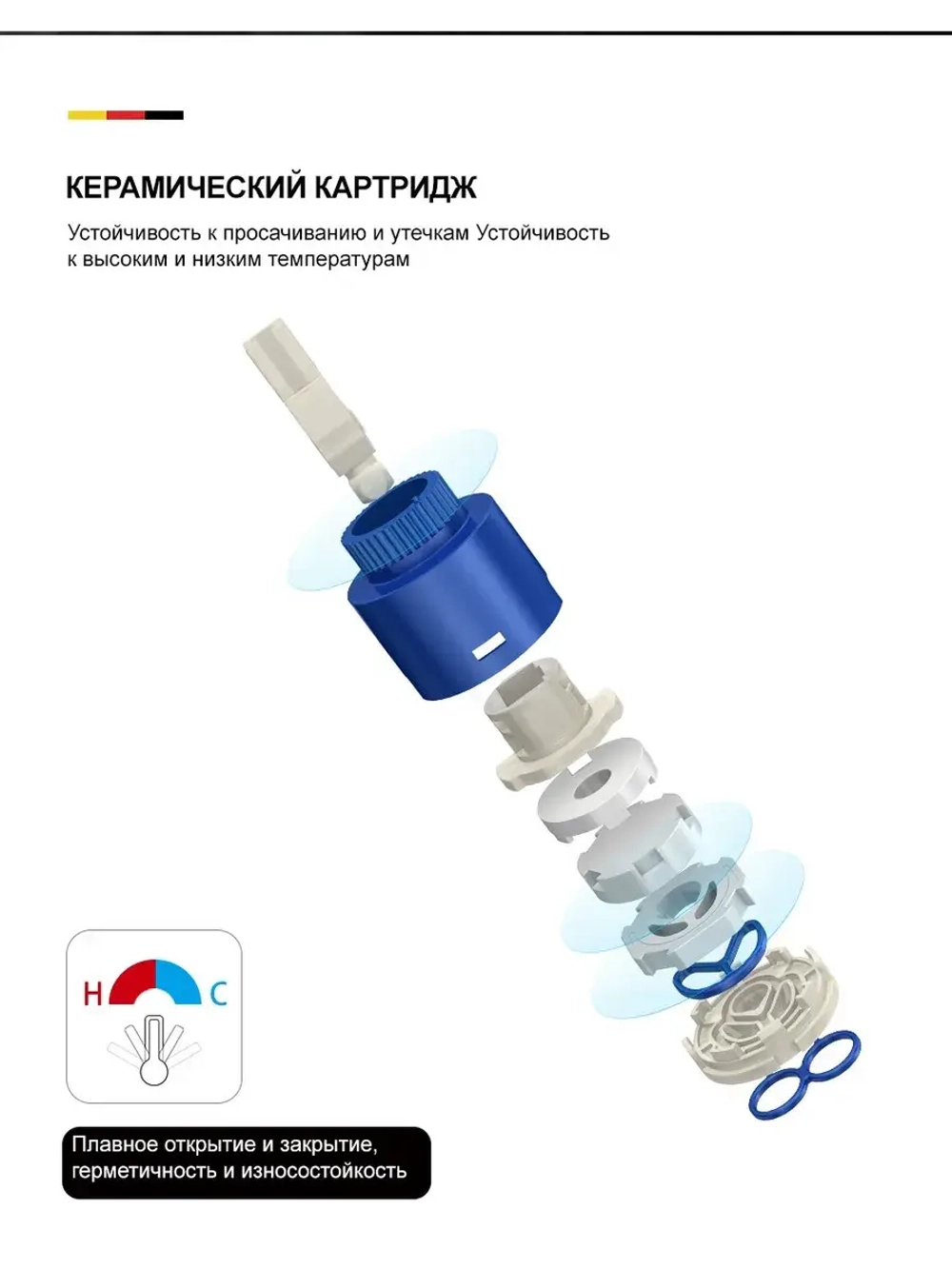 Смеситель для раковины GAPPO G1017-3
