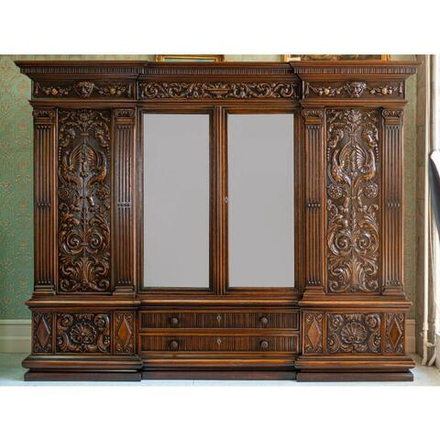 Кабинетный шкаф в стиле БАРОККО