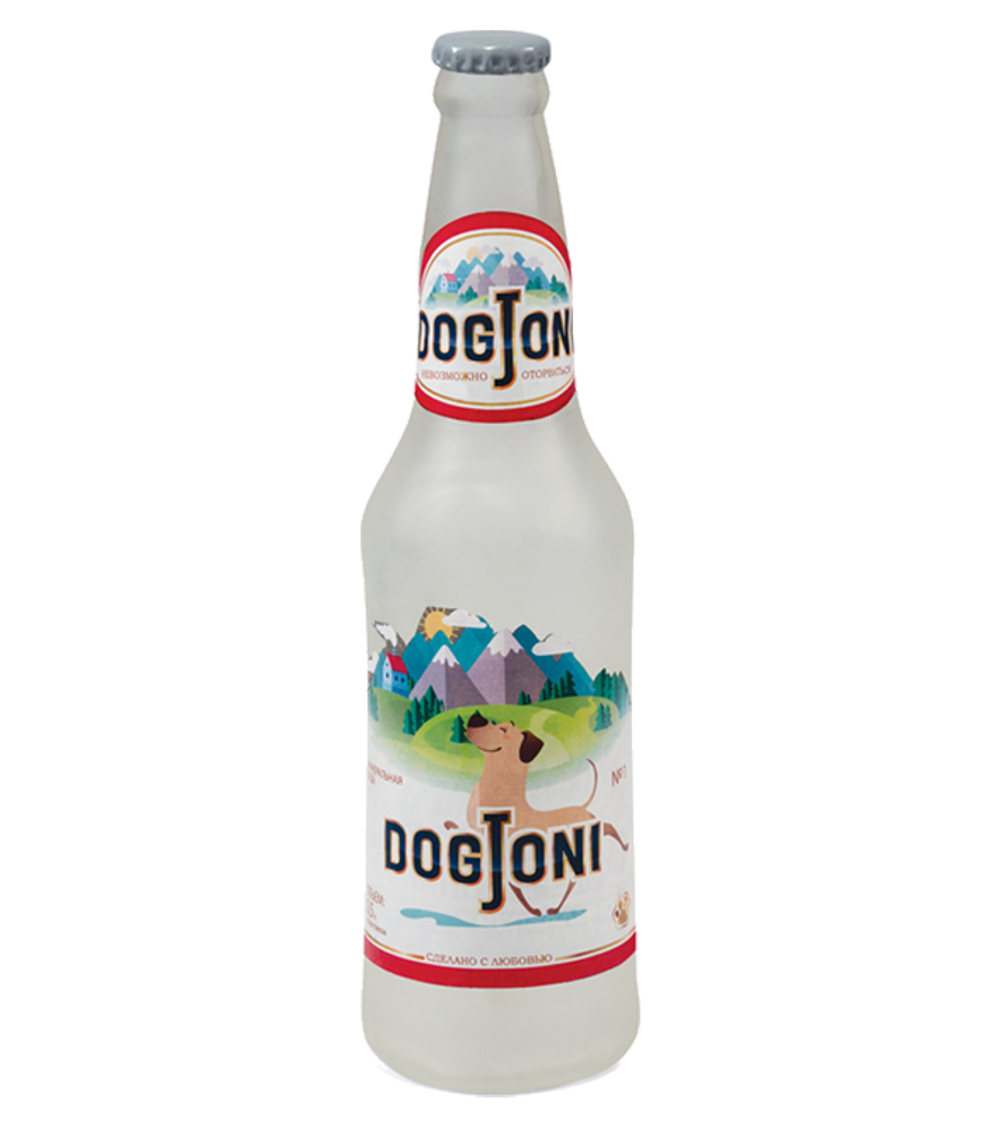Игрушка для собак "Бутылка - DogJoni", 240мм, Triol