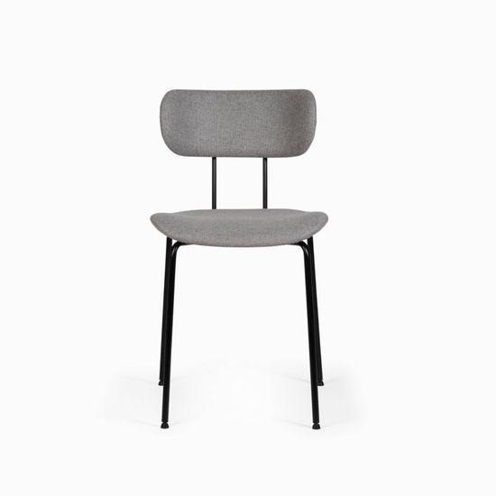 Стул Pedigree металлический каркас, темно-серая ткань
