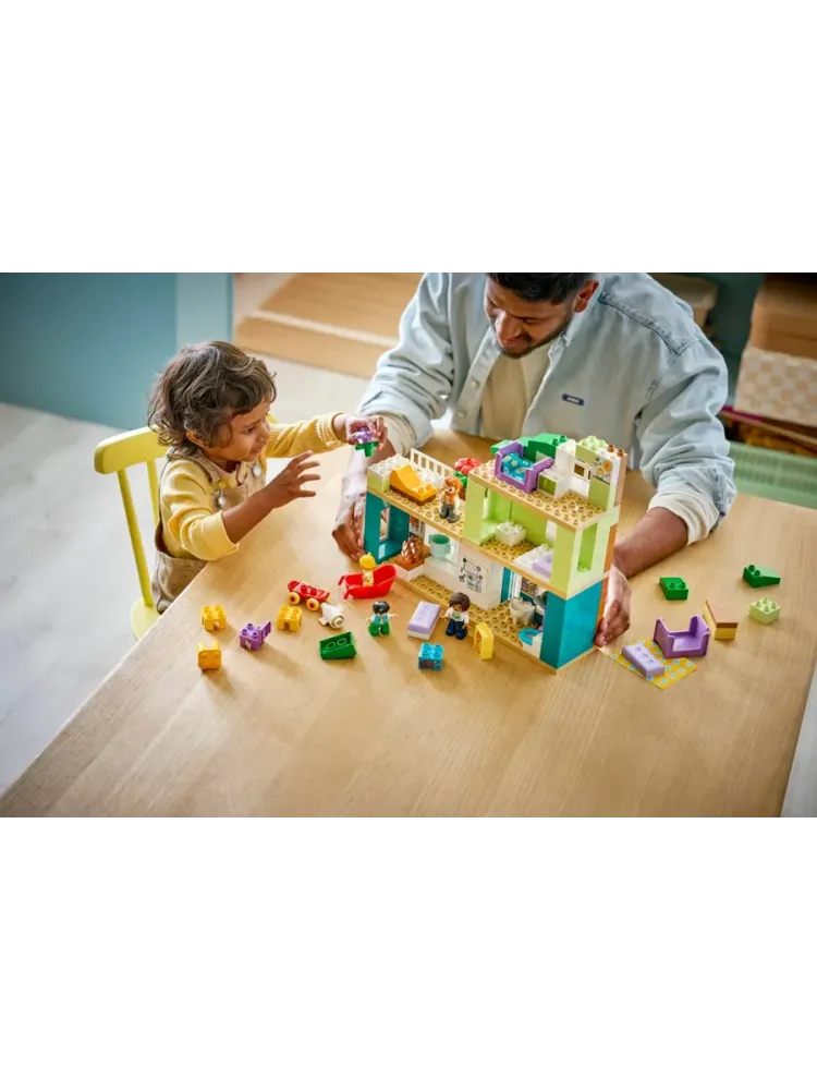 Конструктор DUPLO 10470 Дом «Современная семья» 3в1