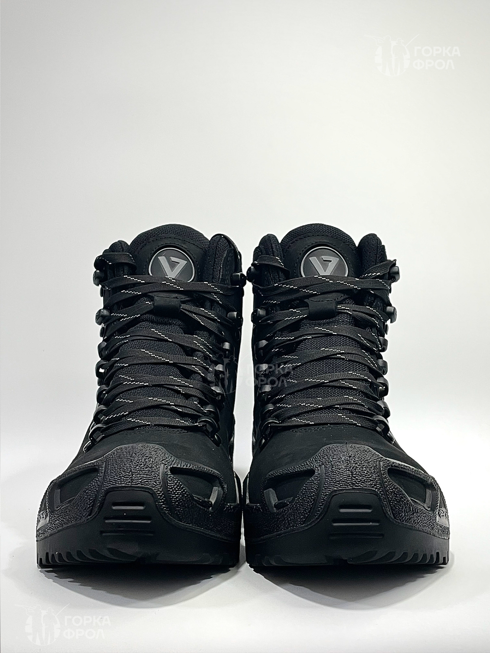 Ботинки тактические Vaneda V-Clutch Pro Нубук Средние черные