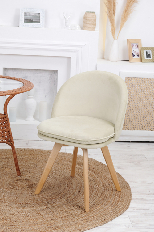 Стул "Альта"  деревянные ноги