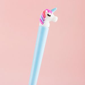 Ручка Unicorn Blue черная гелевая