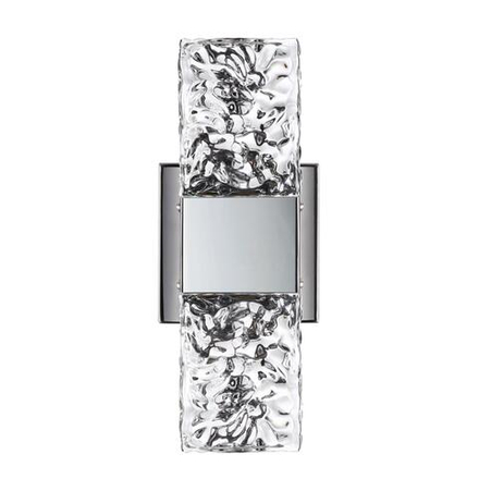 4365/5WL HIGHTECH ODL23 433 хром полированный/стекло Настенный св-к IP20 LED 10W 634Лм 3000K RICCI