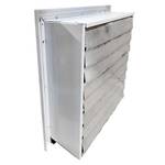 Вентилятор ОВ-КВ-200 ИР осевой с инерционной решёткой 750 м3/час