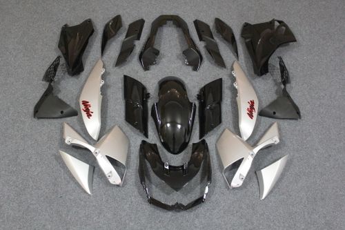 Комплект пластика для мотоцикла Kawasaki Z1000 10-13 Черно-серый заводской