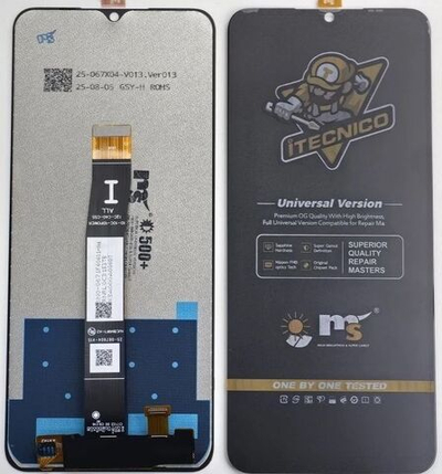 Дисплей Xiaomi Redmi 10C/ 12C/ 11A/ Poco C40/ C55; бренд MS (как OR100)