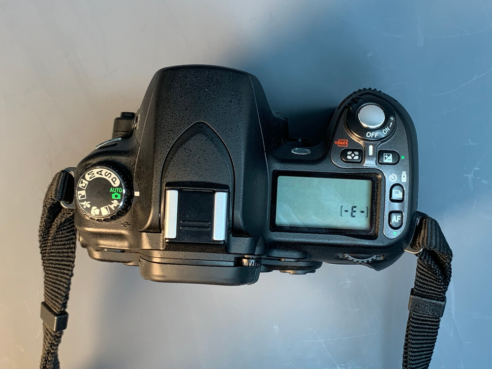 Nikon D80 ошибка
