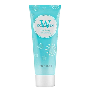 ENOUGH Пенка для умывания лица W Collagen Pure Shining Foam Cleansing с коллагеном 100 г