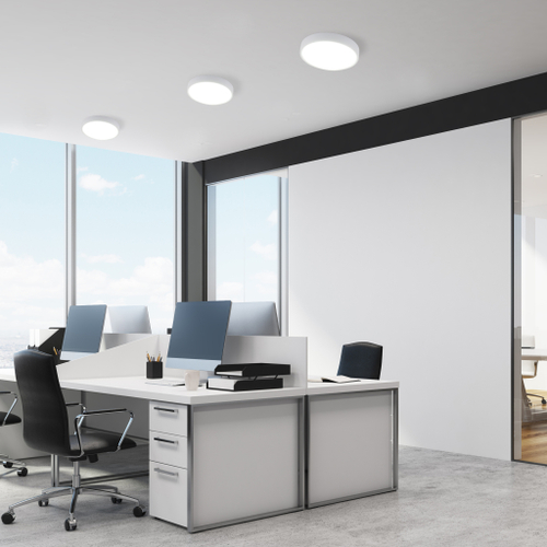 Потолочный светодиодный светильник DLR034 24W 4200K