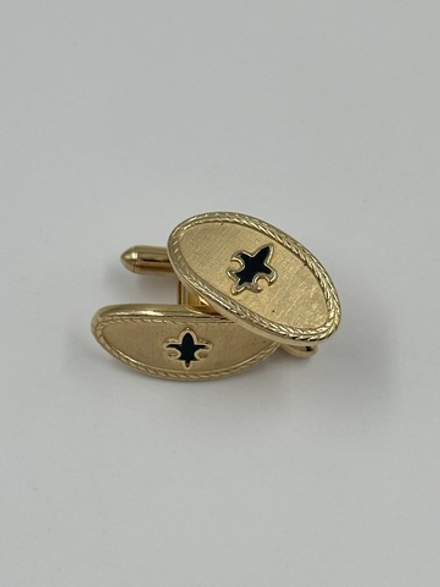 Запонки Fleur-de-lis Swank