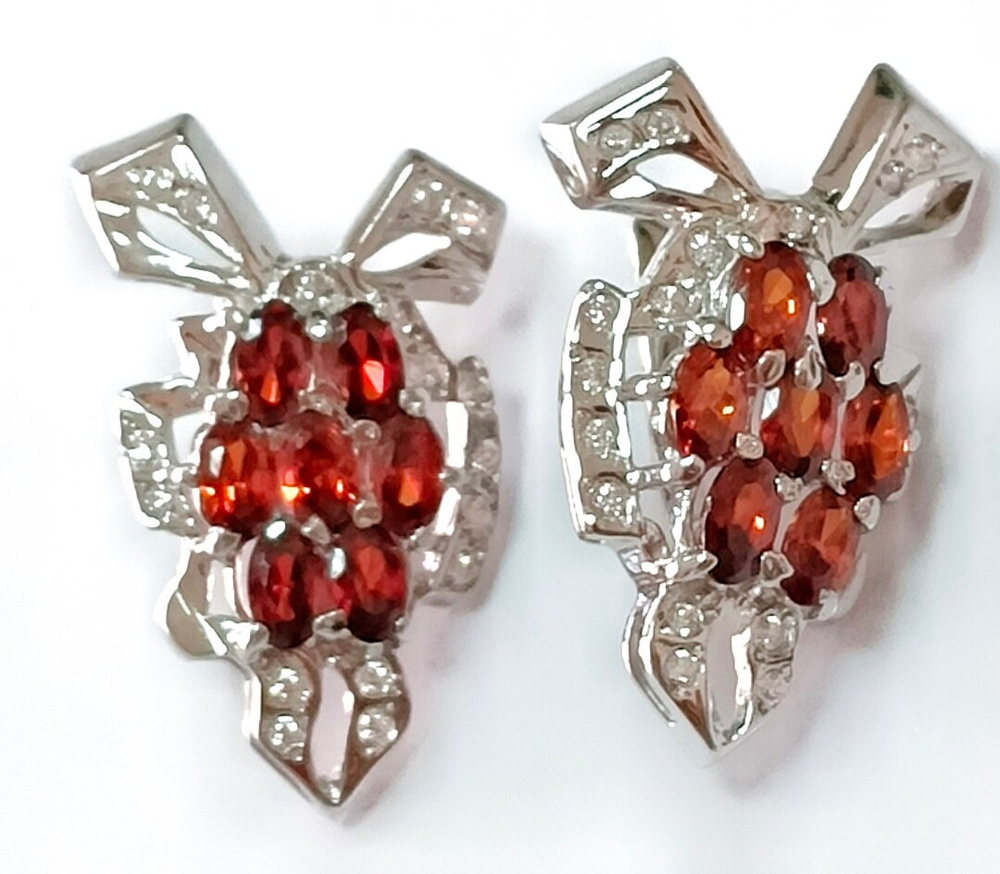 Ювелирные серьги из серебра"Эстерелла"