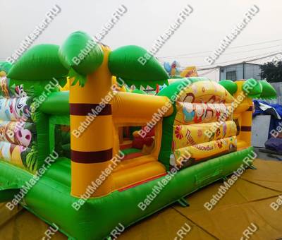 Коммерческий надувной батут "Сафари-экскурсия" 5*5*2,8 м