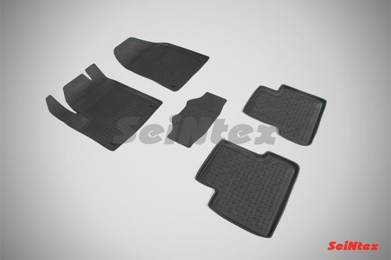 Резиновые коврики в салон Jeep Cherokee V (2013-наст. время) "Высокий борт"