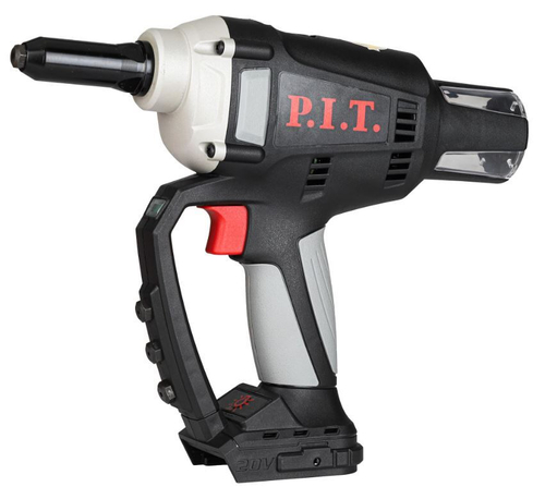 ЕАС Пистолет заклёпочный АККУМ. PRG20H-5A SOLO(бесщет. 20В,  20000 Н, ход 25мм, 2.4 - 4.8мм)