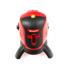 Уровень лазерный ML01T, дальность 10 м, точность ± 0,5 мм, / 1 м, длина волны 650 нм, проекция 1 вертикальная 1 горизонтальная плоскость, резьба под штатив 5/8" Matrix