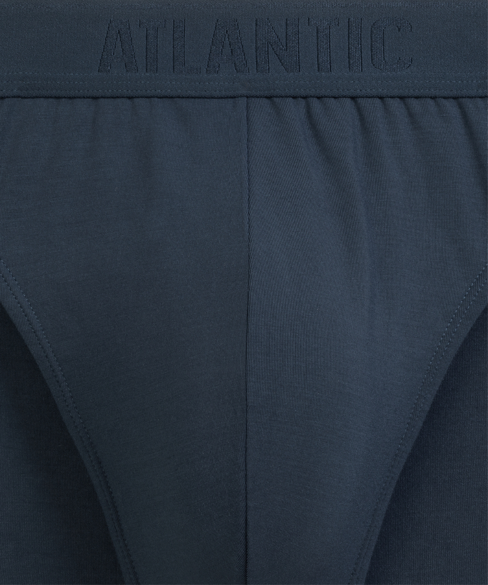 Мужские трусы слипы спорт Atlantic, 1 шт. в уп., микромодал, сине-зеленые, MP-1590