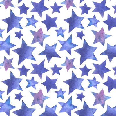 Синие звезды на белом фоне