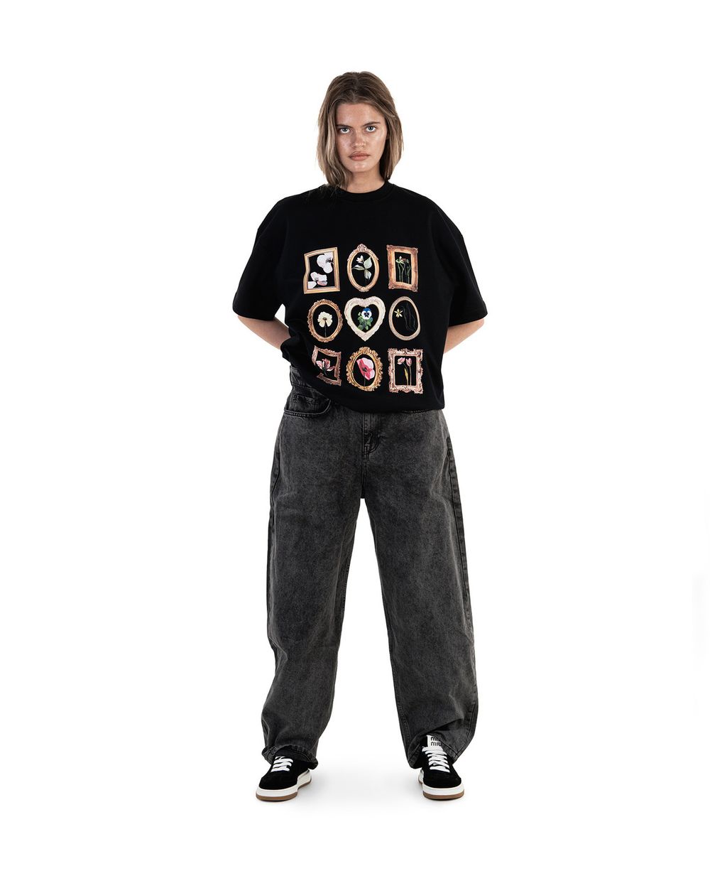 Джинсы Bruler d'Amour Loose Fit черные