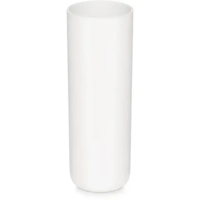 Ваза д/цветов Д90мм,В255мм (белый)