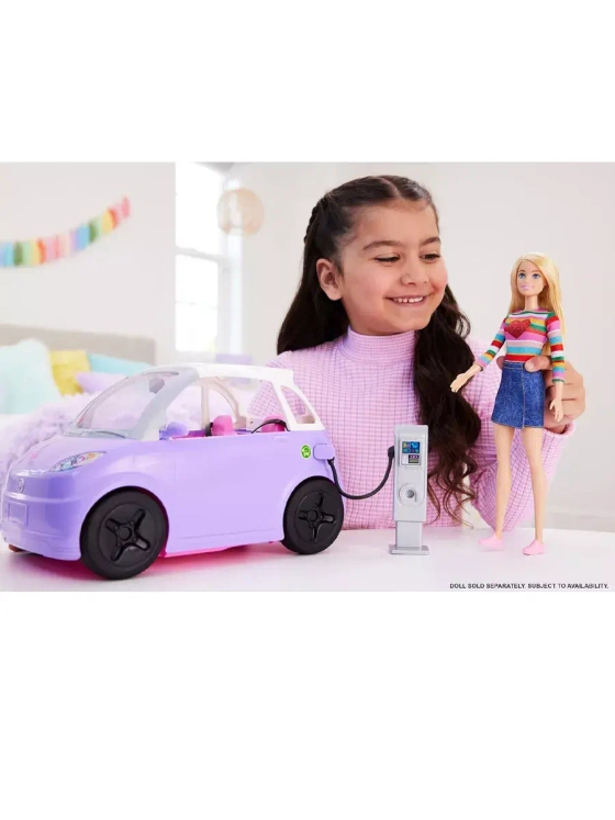 Набор машина электромобиль Барби HJV36