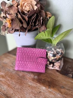 Бифолд кошелек из кожи питона WA-247