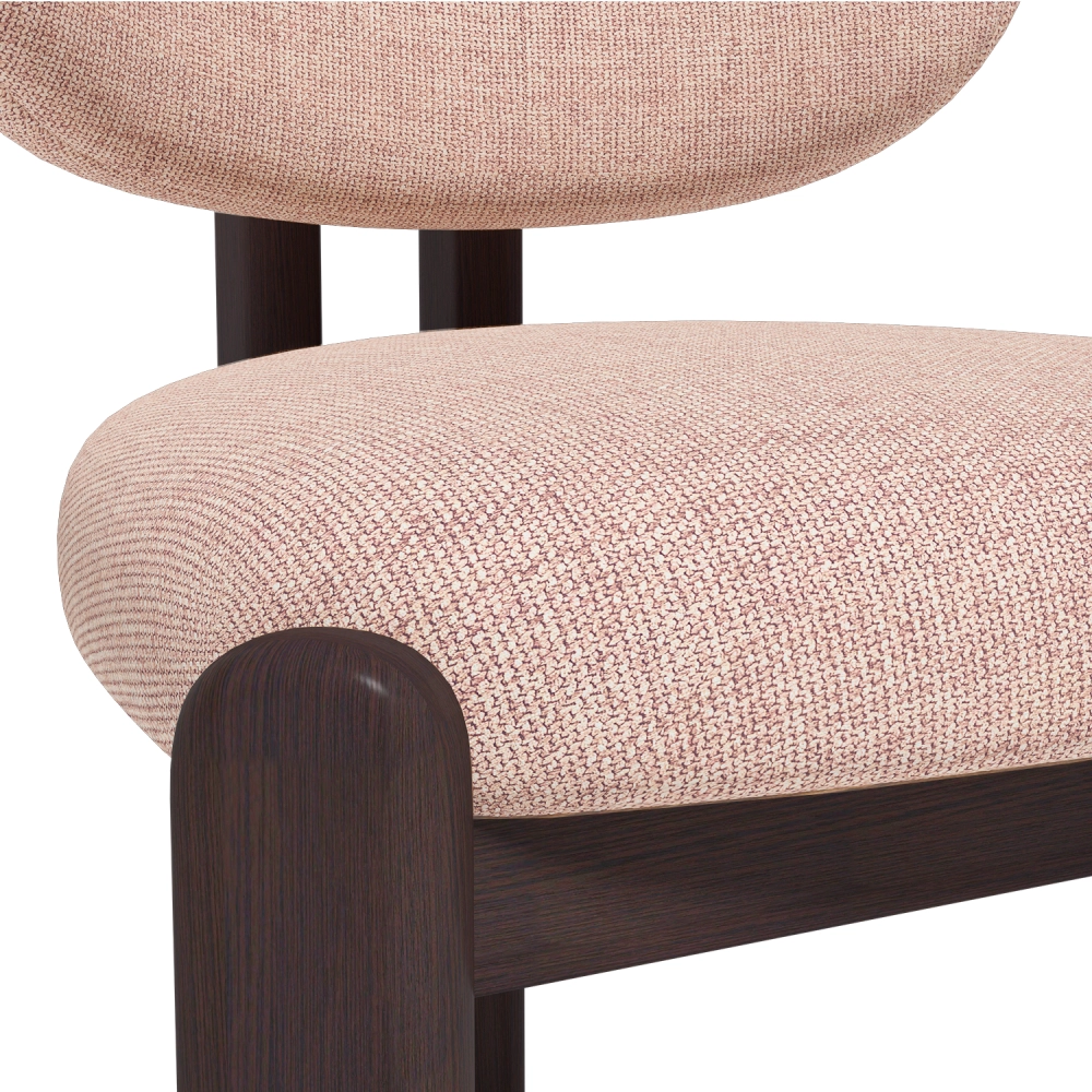 Стул Galloti, бук венге, рогожка wellton 130