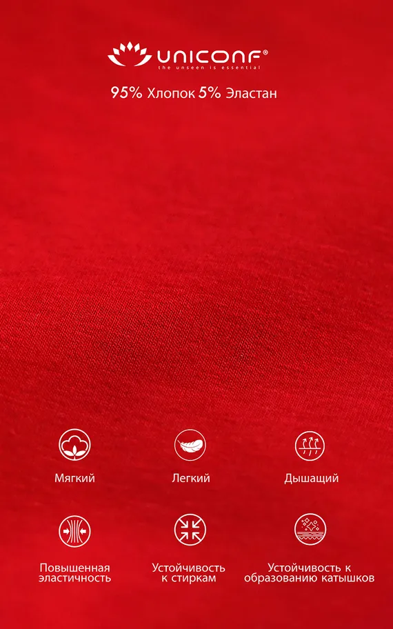 Мужские трусы BB12 Красный